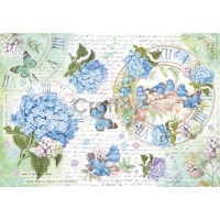 decoupage_papier_ryżowy_hortensja_stamperia_dfs354