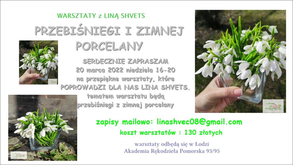 warsztaty z zimnej porcelany
