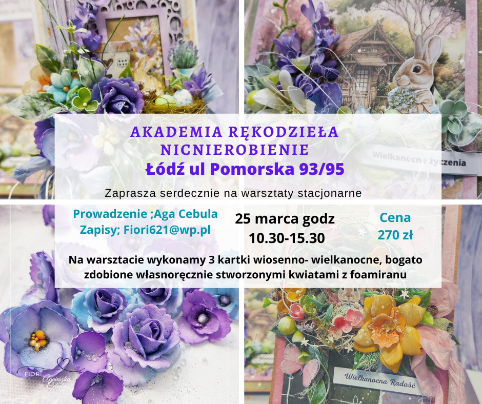 kwiaty z foamiranu fiori